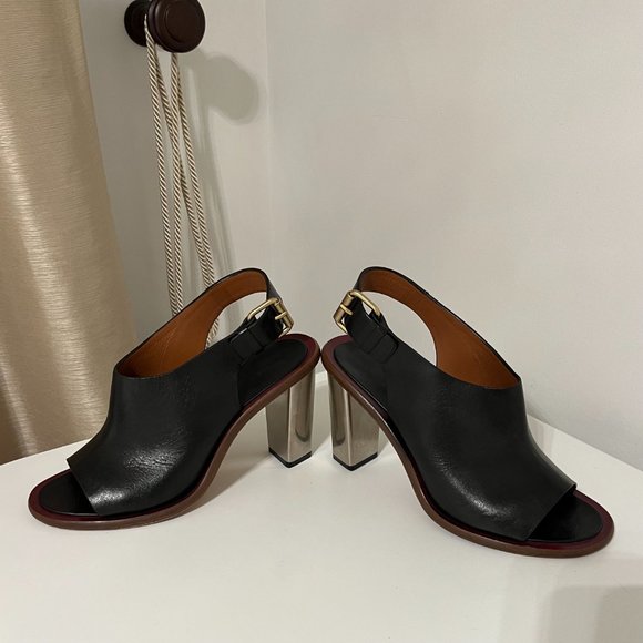 Céline Stainless Steel Heel Sandals, by Phoebe Philo - Picture 8 of 16